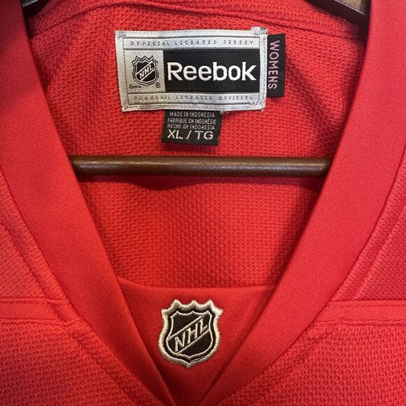 NHL Reebok Detroit Red Wings DATSYUK #13 HOCKEY Jersey Women's XL 7214W Official - Picture 4 of 8